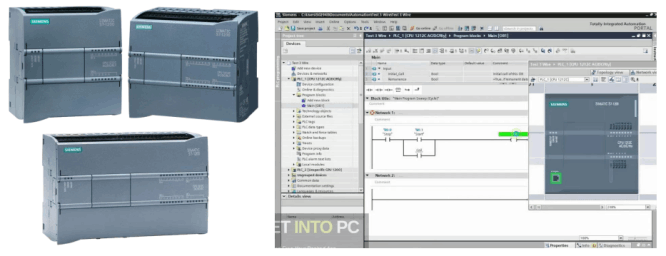 Vari PLC Siemens S7-1200 e ambiente di programmazione Tia Portal