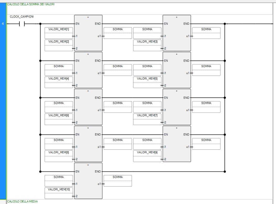 Programma ladder plc Allen Bradley Micro - parte 2