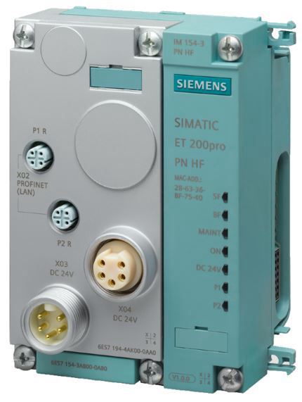 Sistema di controllo distribuito Siemens ET200SPpro