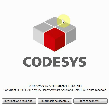 Installazione dell'ambiente Codesys per programmare i plc