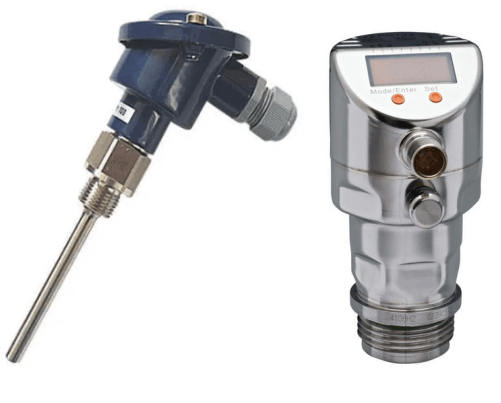 Strumenti da calibrare: termoresistenza e sonda di pressione