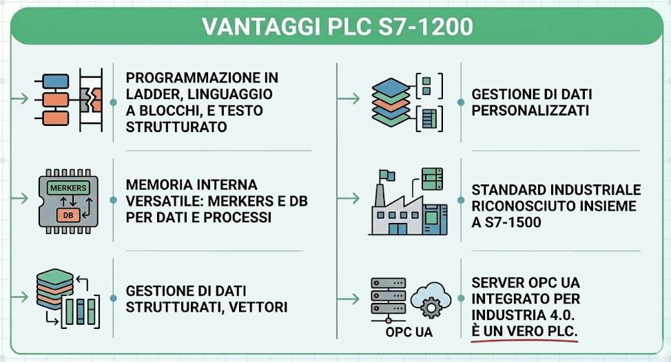 Caratteristiche del sistema S7-1200