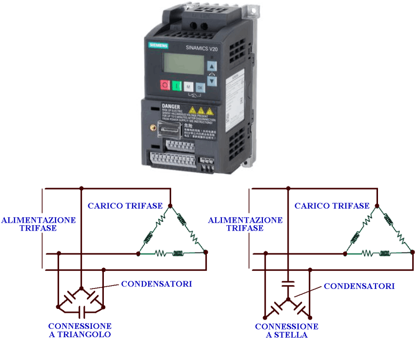 Condensatori e apparecchiature che li impiegano