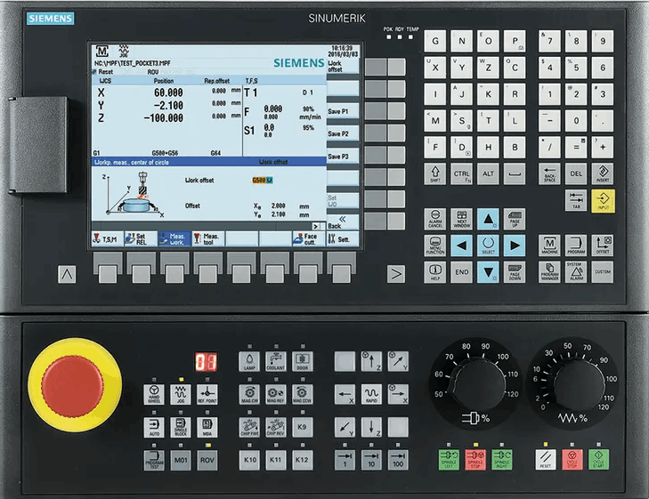 Controller per macchina CNC Siemens Sinumeric 808