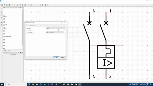 Corso disegno schemi elettrici - creazione simboli personalizzati