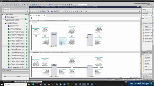 Corso programmazione Ladder - Esempio lezione 2