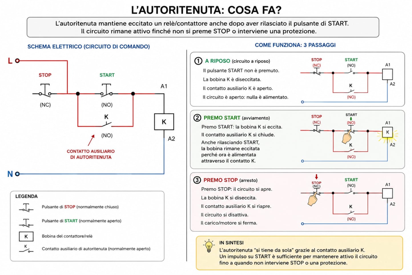 Infografica sull'autoritenuta