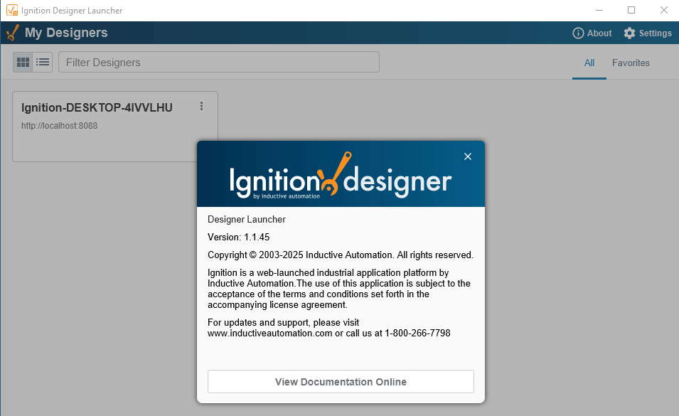 Logo dello SCADA Inductive Automation Ignition