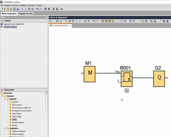 Programma del LOGO! Siemens