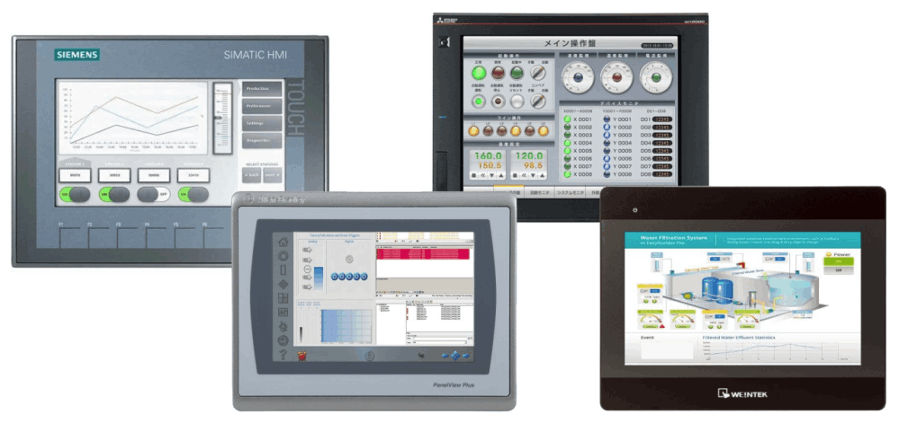 Pannelli operatore HMI per lavorare Siemens e Weintek