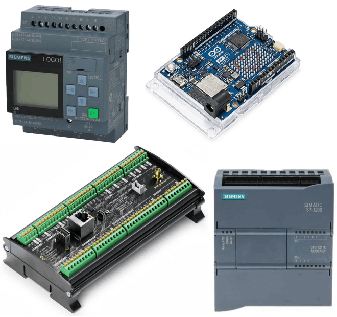 Modelli di PLC Siemens e di Arduino per l'automazione industriale