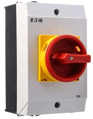 Interruttore sezionatore manuale IP65 per motore trifase