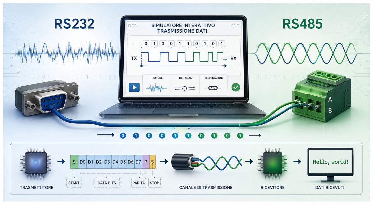 protocolli RS232 e RS485