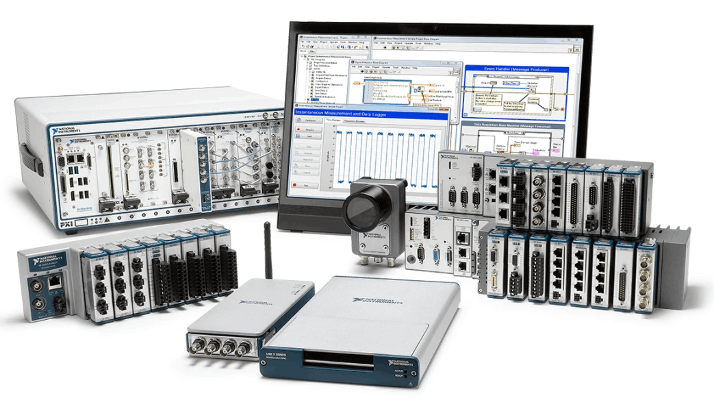 Sistema acquisizione dati DAS della National Instruments