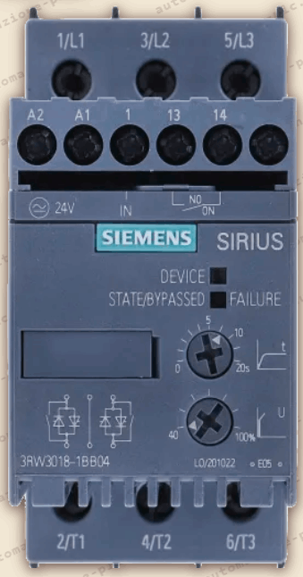 Soft Starter Siemens SIRIUS modello 3RV3018-1BB04