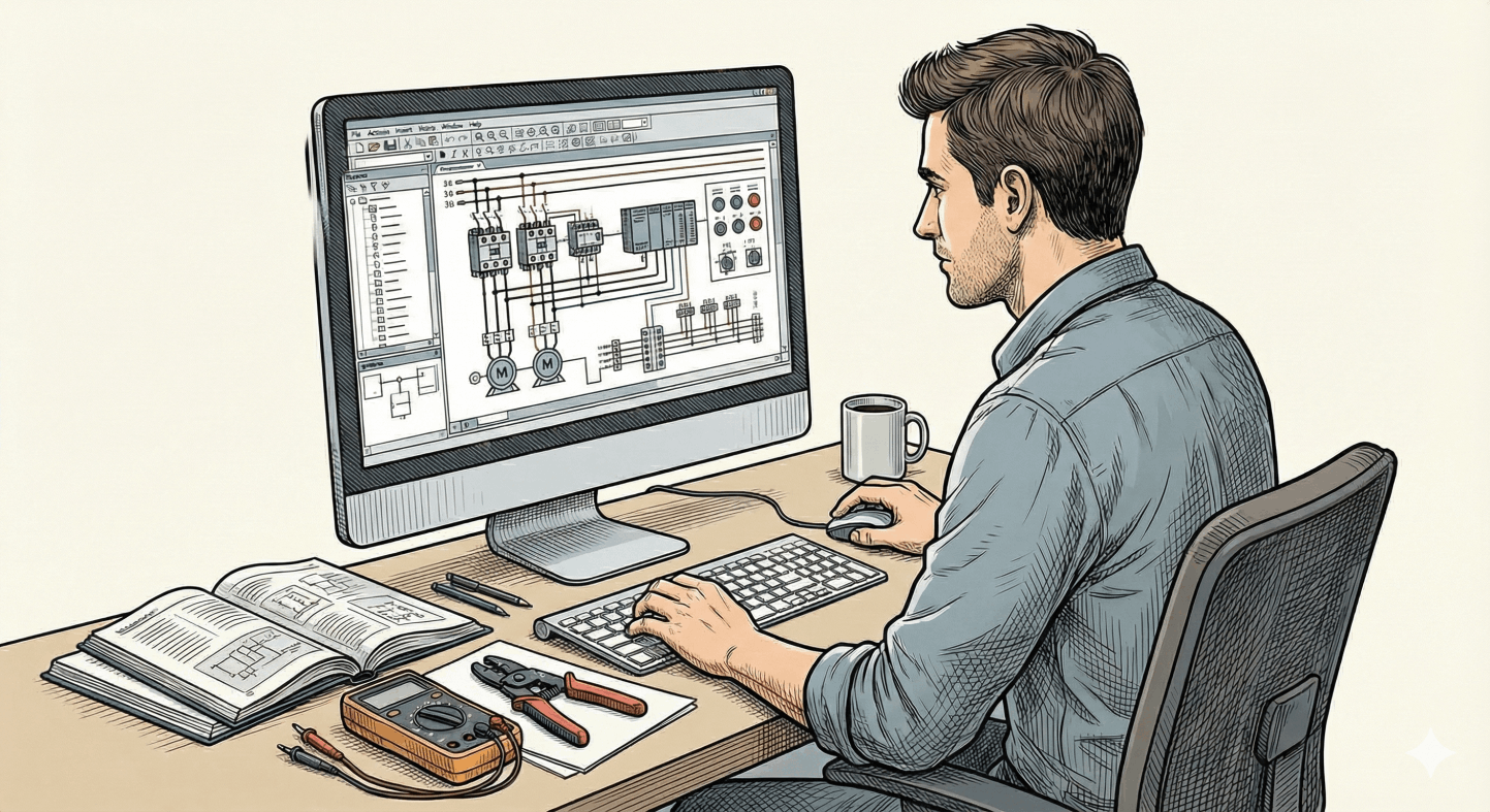 Disegnatore al CAD elettrico