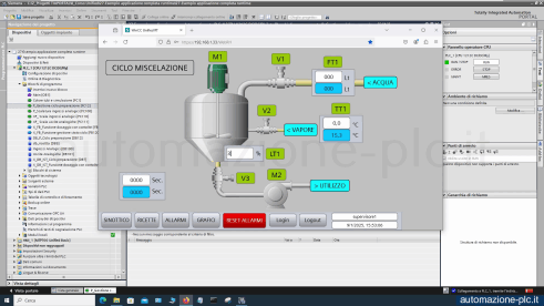 Programmazione WinCC unified - esempio 4